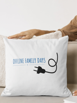 12 Day Unplug Pillow